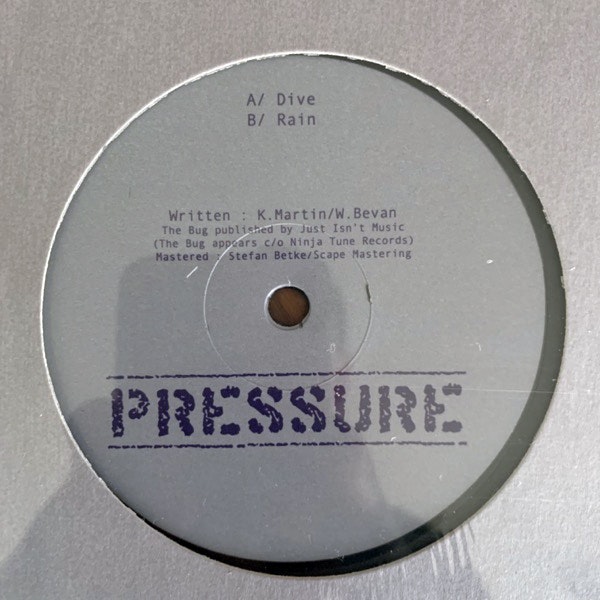 FLAME 2 (Burial, The Bug) Dive / Rain (Pressure - UK original) (NM) 12"