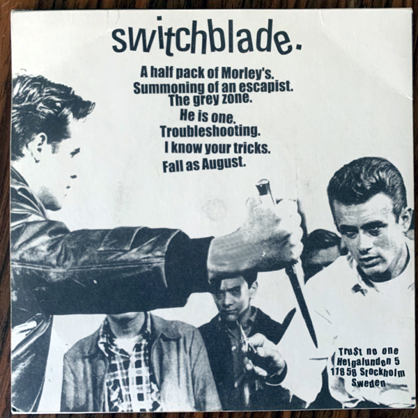 SWITCHBLADE Switchblade (Trust No One - Sweden original) (VG+) 7"