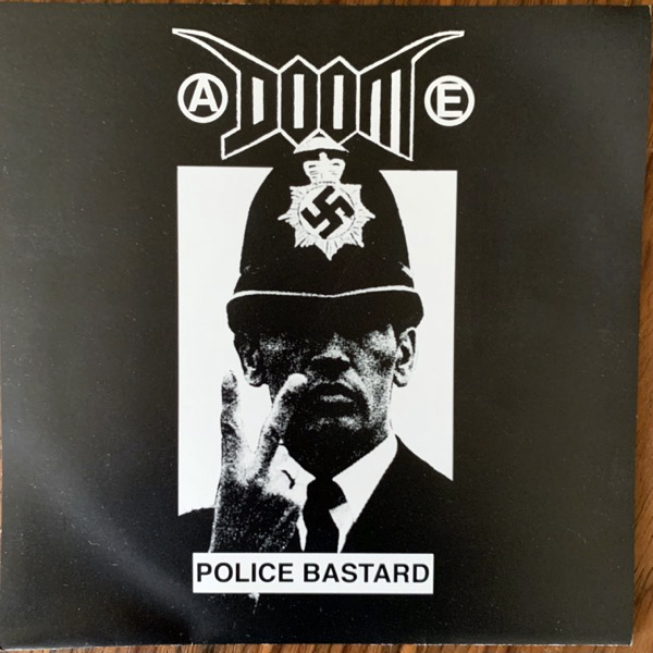 DOOM Police Bastard (Ten Year Anniversary Edition) (Profane Existence - USA reissue) (EX) 7"