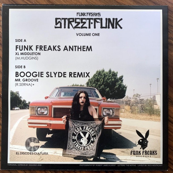 XL MIDDLETON / MR. GROOVE Street-Funk Volume One (Funk Freaks - USA  original) (EX) 7" - Top Five Records - Online Record Store