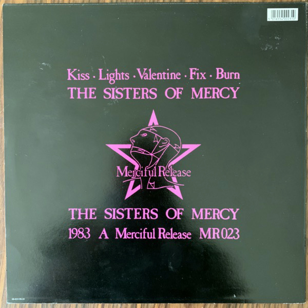 SISTERS OF MERCY, the The Reptile House E.P. (Merciful Release - Holland 1989 repress) (VG+) 12" EP