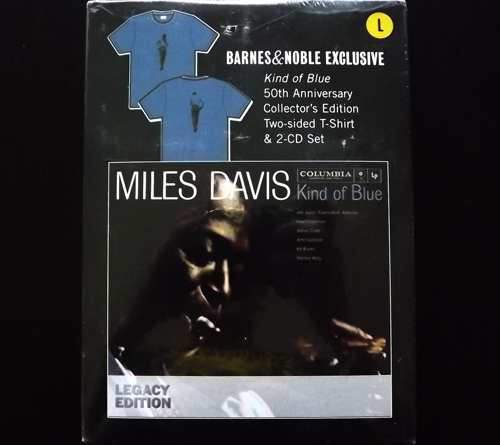 MILES DAVIS Kind of Blue (With T-shirt) (Columbia - USA reissue) (SS) 2CD BOX+T-SHIRT
