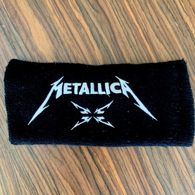 METALLICA Logo (USED) SWEATBAND