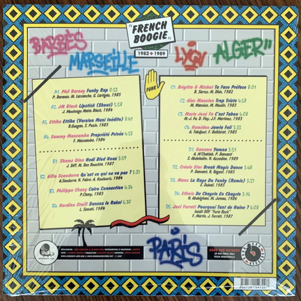 VARIOUS France Chébran Volume 2 - French Boogie 1982-1989 (Born Bad - France original) (NM/EX) 2LP