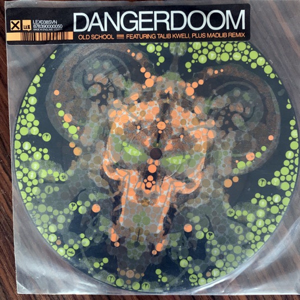 DANGERDOOM Old School (Lex - UK original) (VG+/EX) PIC 7"