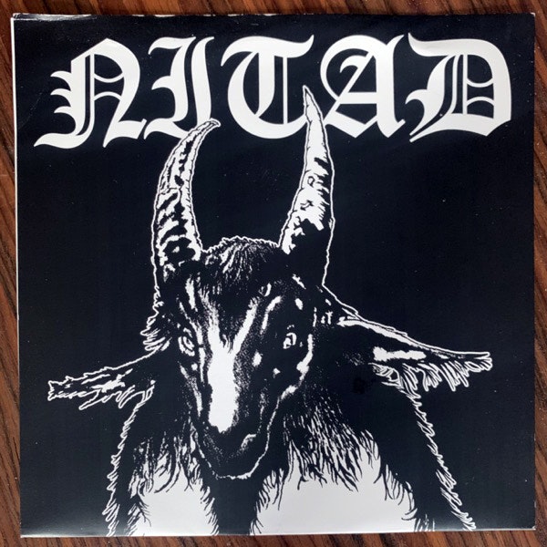 NITAD Nu Börjar Minnena Komma Tillbaka (Bathory sleeve) (No Way - USA original) (VG+/EX) 7"