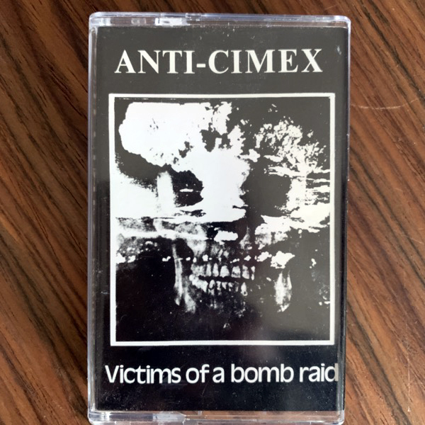 ANTI CIMEX Victims Of A Bomb Raid (Black Konflik - Malaysia reissue) (EX) TAPE