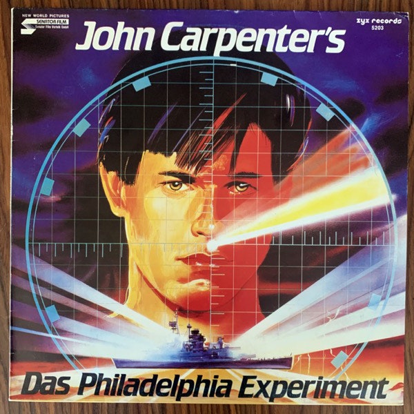 SOUNDTRACK The Splash Band / John Carpenter - Das Philadelphia Experiment (ZYX - Germany original) (VG+/EX) 12"