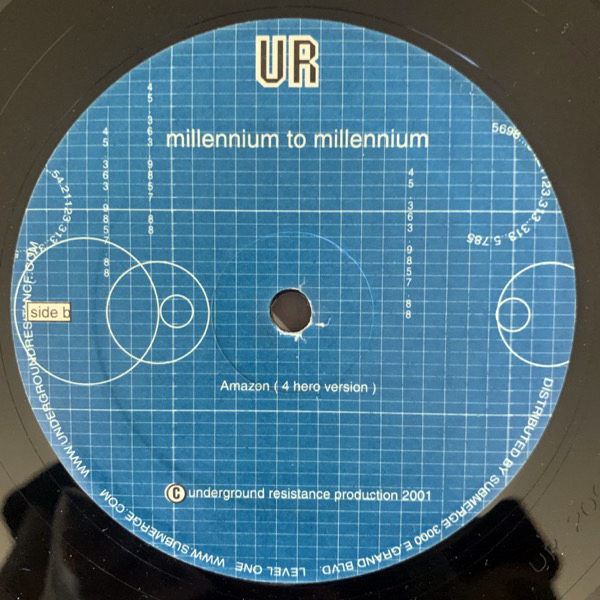 UNDERGROUND RESISTANCE Millennium To Millennium (Underground Resistance - USA original) (EX/VG+) 12"