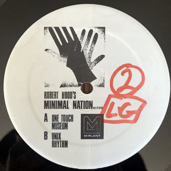 ROBERT HOOD Minimal Nation (M-Plant - USA original) (VG+) 2x12"