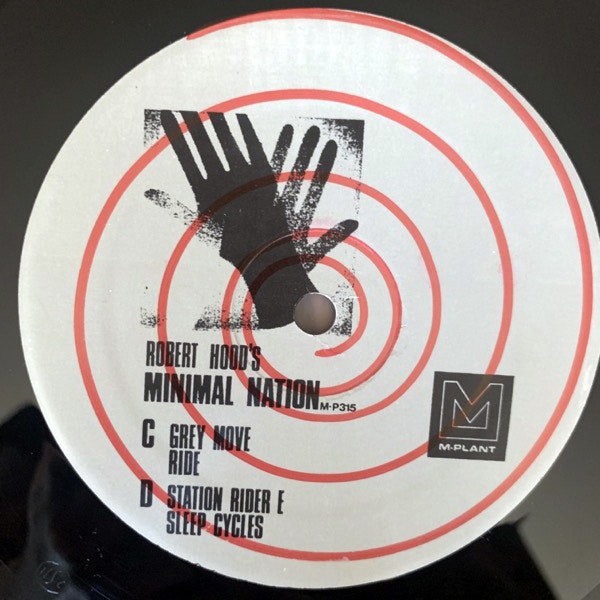 ROBERT HOOD Minimal Nation (M-Plant - USA original) (VG+) 2x12"