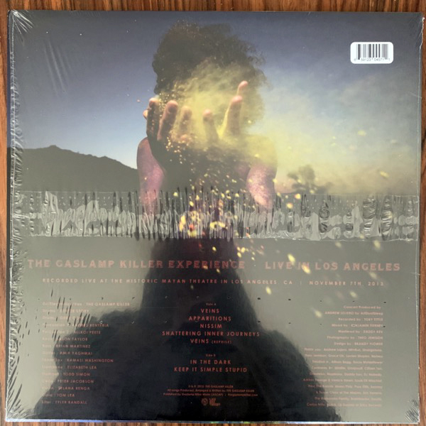 GASLAMP KILLER, the The Gaslamp Killer Experience: Live In Los Angeles (Blue vinyl) (Self released - USA original) (NM/EX) LP
