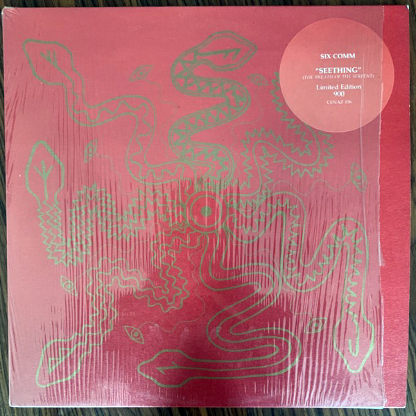 SIXTH COMM (Six Comm) Seething (The Breath Of The Serpent) (Cenaz - UK original) (EX/VG+) LP