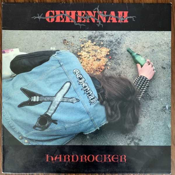 GEHENNAH Hardrocker (Primitive Art - Sweden original) (VG/VG+) LP