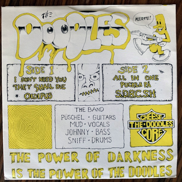DOODLES, the S.D.B.C.S.H. (Self released - Sweden original) (VG+) 7"