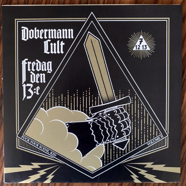 FREDAG DEN 13:E / DOBERMANN CULT Fuck Your Scene Kid Vol. II (Red vinyl) (Kranium - Sweden original) (EX) 7"