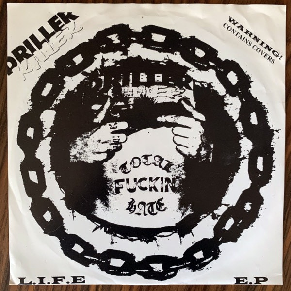 DRILLER KILLER L.I.F.E E.P (Distortion - Sweden original) (VG/VG+) 7"