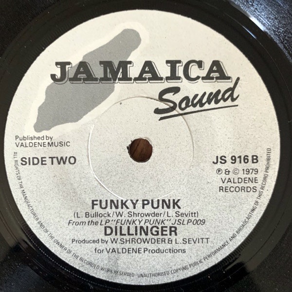 DILLINGER Cocaine In My Brain (Jamaica Sound - UK original) (VG+) 7"