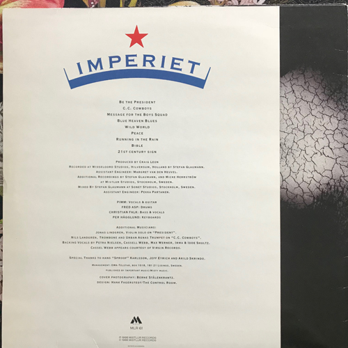 IMPERIET Imperiet (Mistlur - Sweden original) (VG/VG+) LP