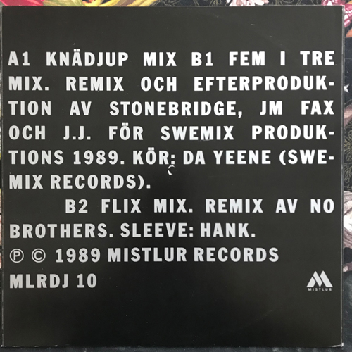 THÅSTRÖM Stå Aldrig Still Remixes (Promo) (Mistlur - Sweden original) (VG+/EX) 12"