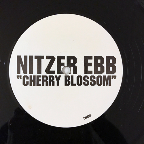 NITZER EBB Cherry Blossom (No label - Sweden unofficial release) (VG/VG+) 12"