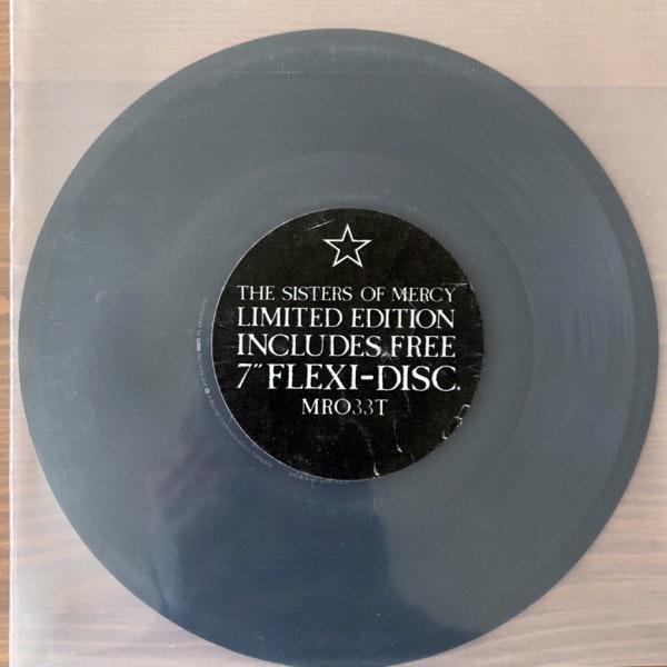 SISTERS OF MERCY, the Long Train (Merciful Release - UK original) (VG+) FLEXI 7"