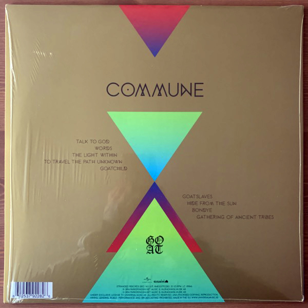 GOAT Commune (Stranded - Sweden original) (NM/EX) LP