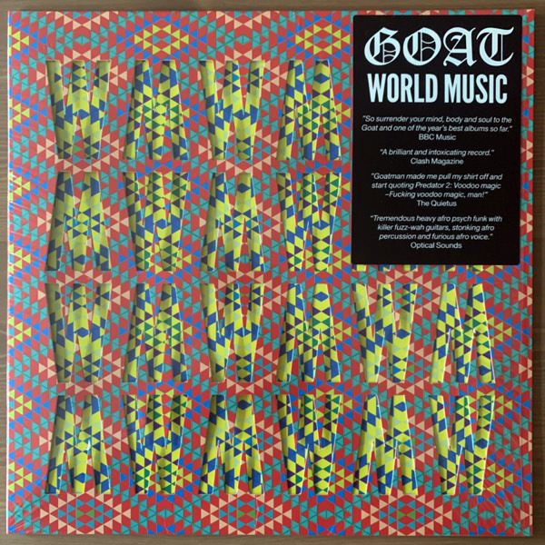 GOAT World Music (Purple vinyl) (Stranded - Sweden original) (NM/EX) LP