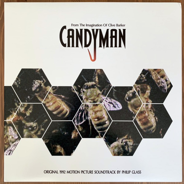 SOUNDTRACK Philip Glass ‎– Candyman (Silver vinyl) (One Way Static - USA original) (VG/NM) LP