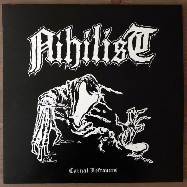 NIHILIST Carnal Leftovers (Threeman - Sweden reissue) (EX/VG+) LP