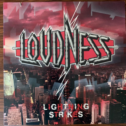 LOUDNESS Lightning Strikes (ATCO - USA original) (VG+) LP