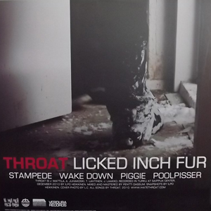 THROAT Licked Inch Fur (Kaos Kontrol - Europe original) (NM) 12" EP
