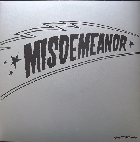 MISDEMEANOR Misdemeanor (Purple vinyl) (Psychout - Sweden original) (EX/NM) 7"