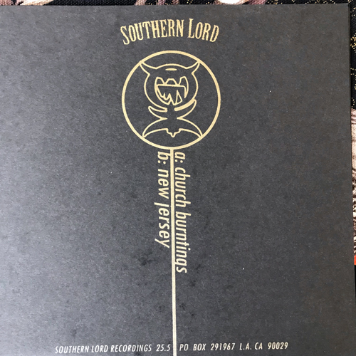 LOINCLOTH Church Burntings (Clear vinyl) (Southern Lord - USA original) (NM) 7"