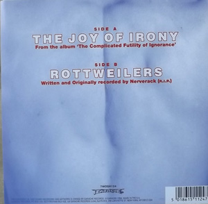 FUDGE TUNNEL The Joy of Irony (Earache - UK original) (EX) 7"
