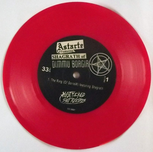 ASTARTE The Ring (Of Sorrow) (Red vinyl) (Hot Fucked Shit - Greece original) (EX) 7"