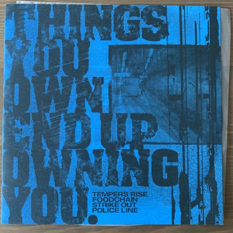 VARIOUS Things You Own End Up Owning You (Too Circle - Japan original) (EX/NM) 7"