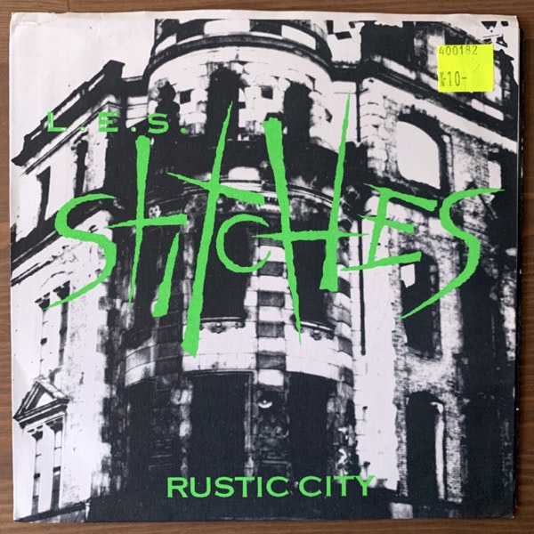 L.E.S. STITCHES Rustic City (Green vinyl) (Honey Roasted - USA original) (VG+/EX) 7"