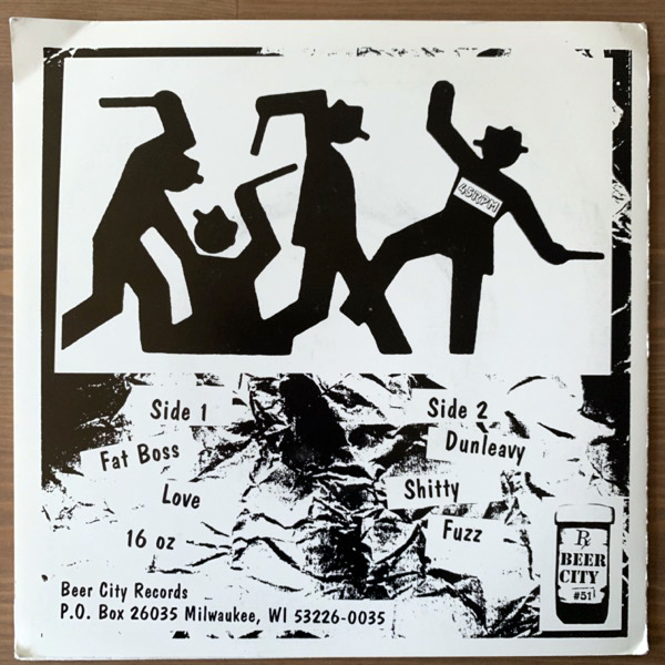 HEAVY BALLS AND THE FLIP OFFS Heavy Balls And The Flip Offs (Beer City - USA original) (EX) 7"