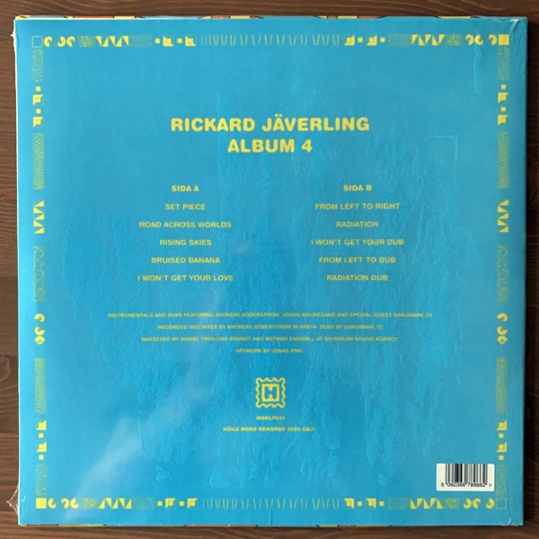 RICKARD JÄVERLING Album 4 (Höga Nord - Sweden original) (NEW) LP