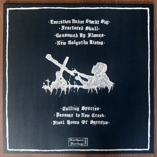 CLANDESTINE BLAZE New Golgotha Rising (Northern Heritage - Finland 2019 reissue) (NM) LP