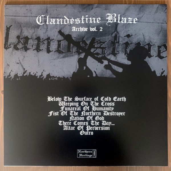 CLANDESTINE BLAZE Archive Vol. 2 (Northern Heritage - Finland 2017 reissue) (NM) LP
