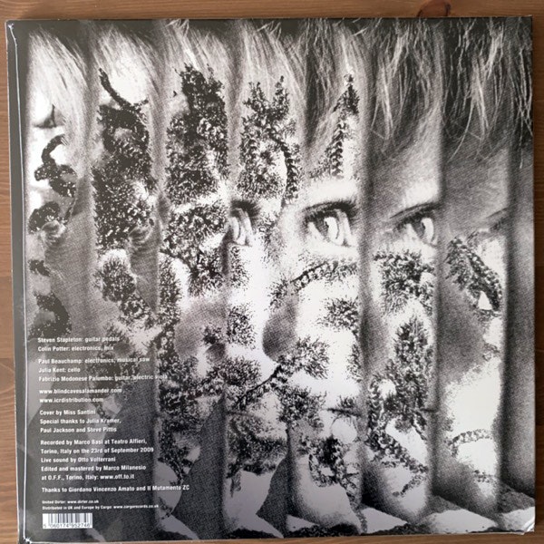 NURSE WITH WOUND & BLIND CAVE SALAMANDER Cabbalism (United Dirter - UK original) (SS) LP
