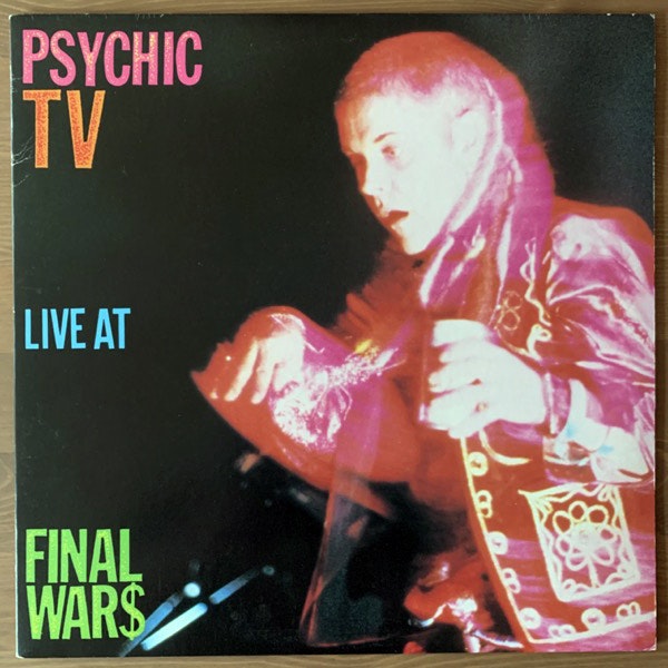 PSYCHIC TV Live At Final Wars (Transrecords - Japan original) (VG+/NM) LP