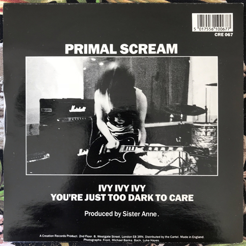 PRIMAL SCREAM Ivy Ivy Ivy (Creation - UK original) (VG+) 7"