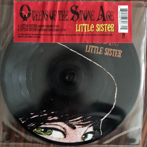 QUEENS OF THE STONE AGE Little Sister (Interscope - UK original) (VG+) PIC 7"