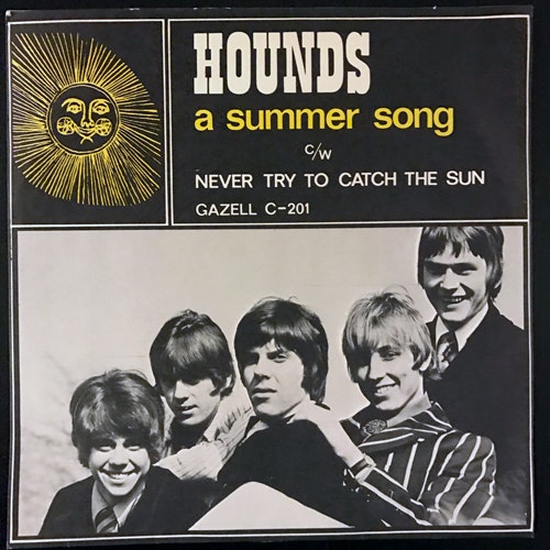 HOUNDS A Summer Song (Signed) (Gazell - Sweden original) (VG+/VG) 7"