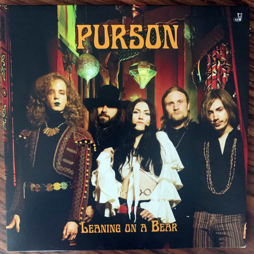 PURSON Leaning On A Bear (Clear vinyl) (Rise Above - UK original) (EX/NM) 7"