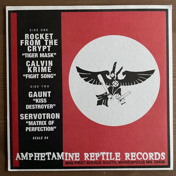 VARIOUS Dope-Guns-'N-Fucking In The Streets Volume Eleven (Amphetamine Reptile - USA original) (EX) 7"