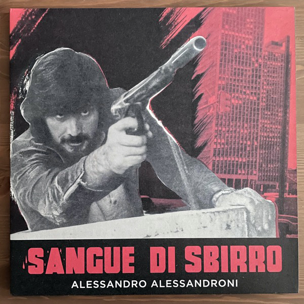 SOUNDTRACK Alessandro Alessandroni ‎– Sangue Di Sbirro (Four Flies - Italy original) (NM/EX) LP
